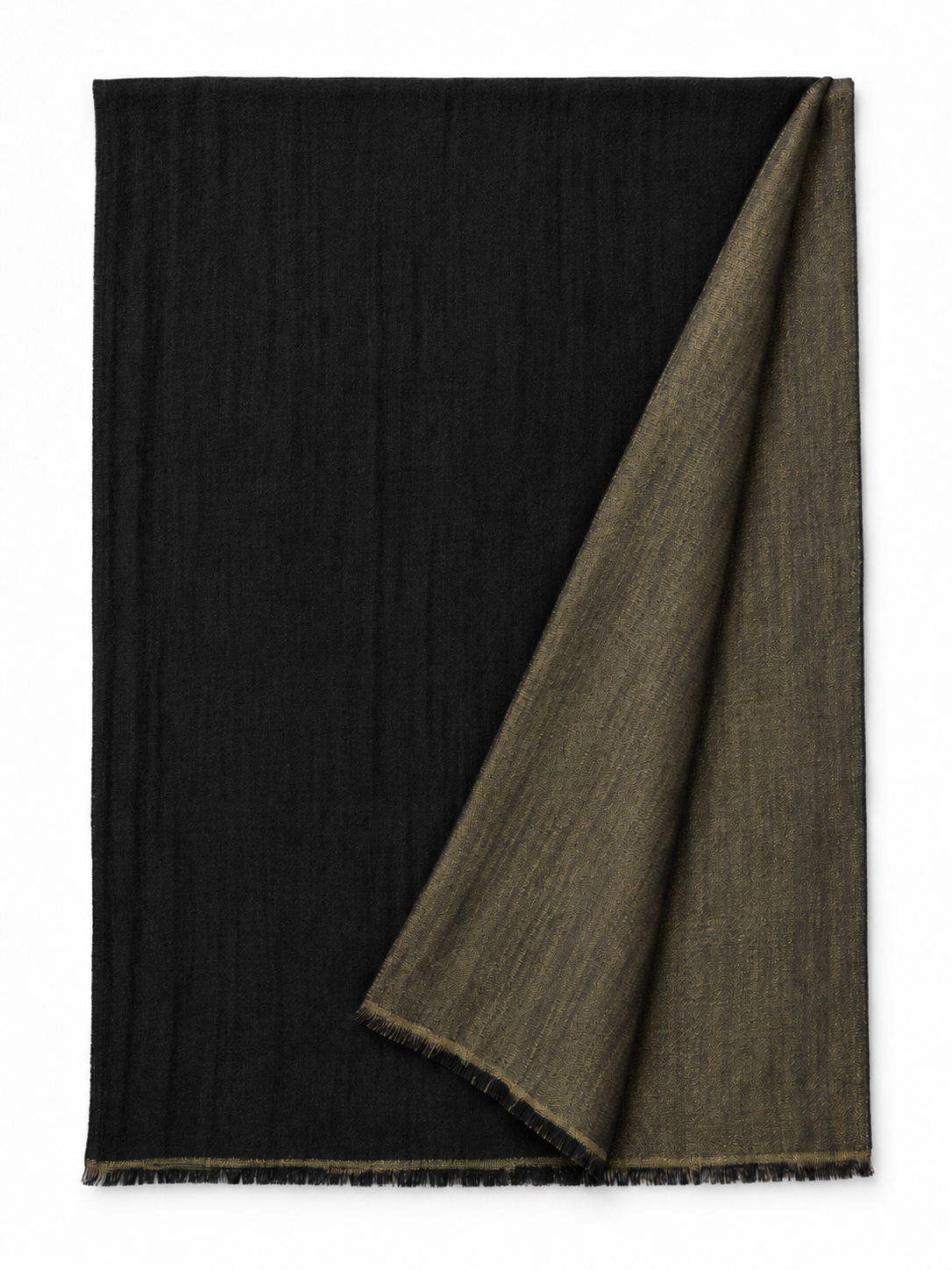 GOLD SCARF in jet