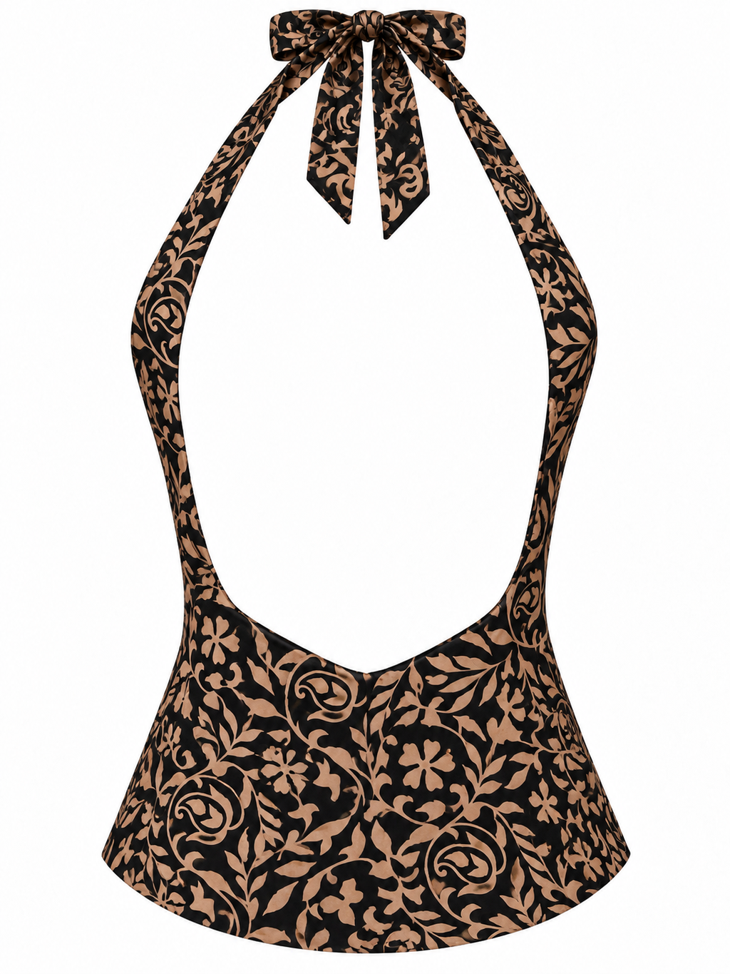 THE HALTER in black vine