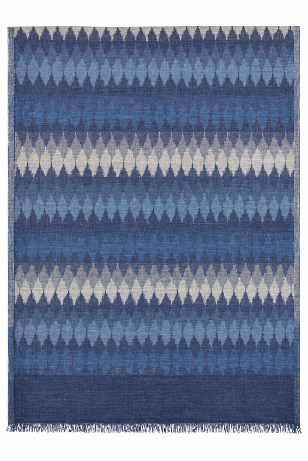 IKAT SCARF in blue