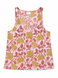 HAND PRINTED cami in drop