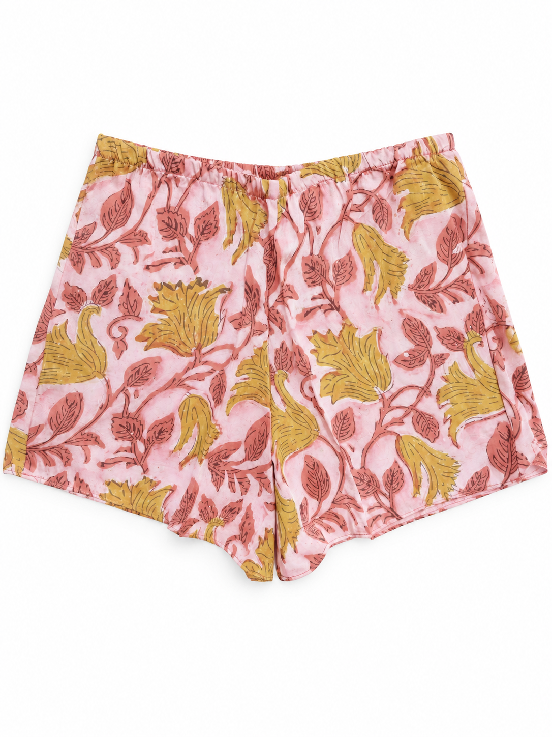 HAND-PRINTED SHORTS in drop