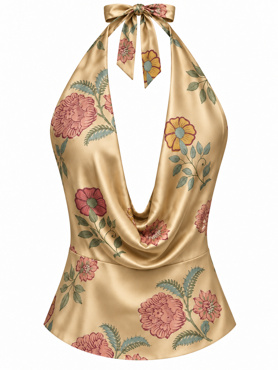 THE HALTER in gold