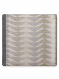 GOLD SCARF in black chevron