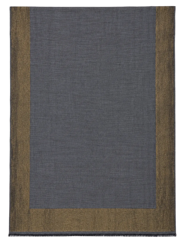 GOLD SCARF in metal