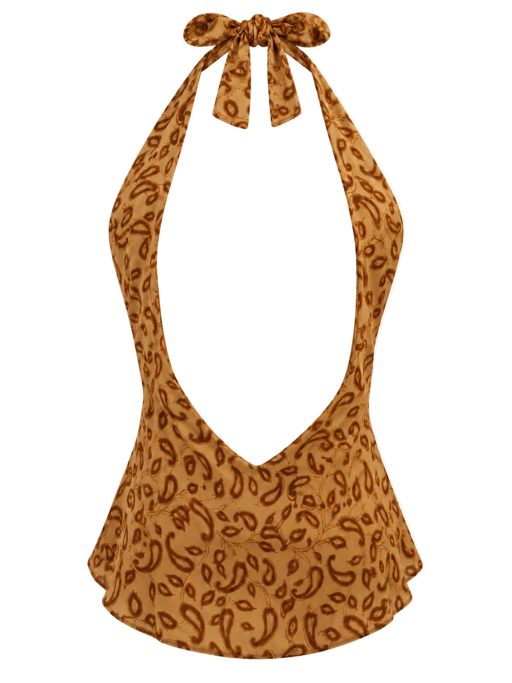 THE HALTER in gold vine