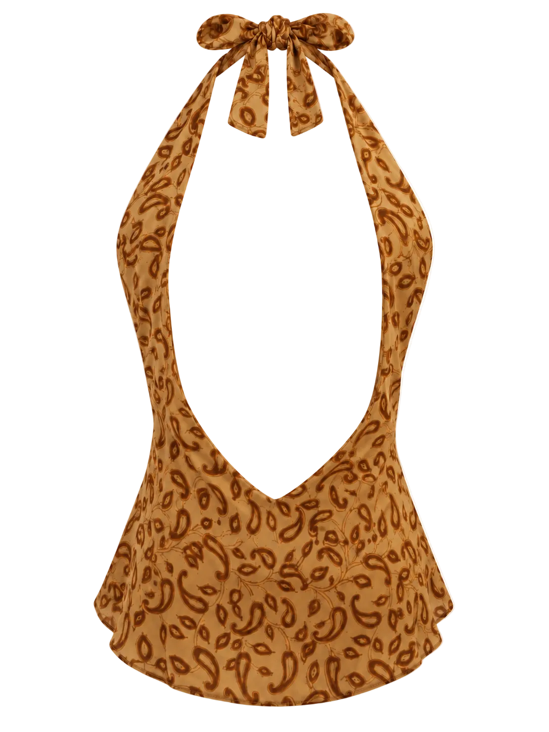 THE HALTER in gold vine