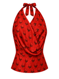 THE HALTER in red