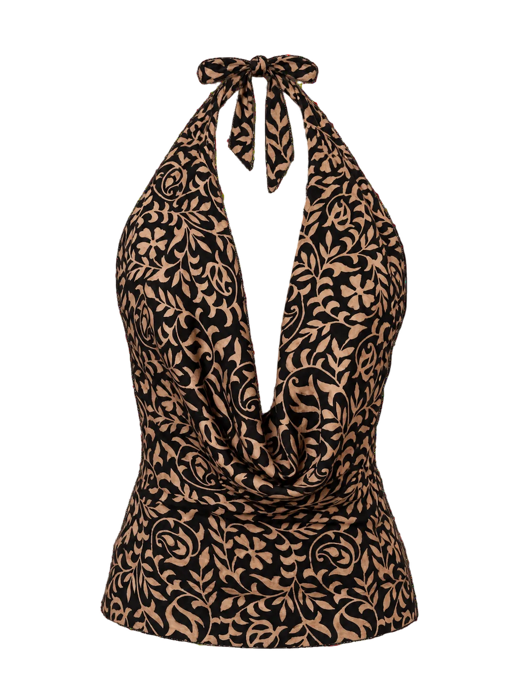THE HALTER in black vine