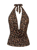 THE HALTER in black vine