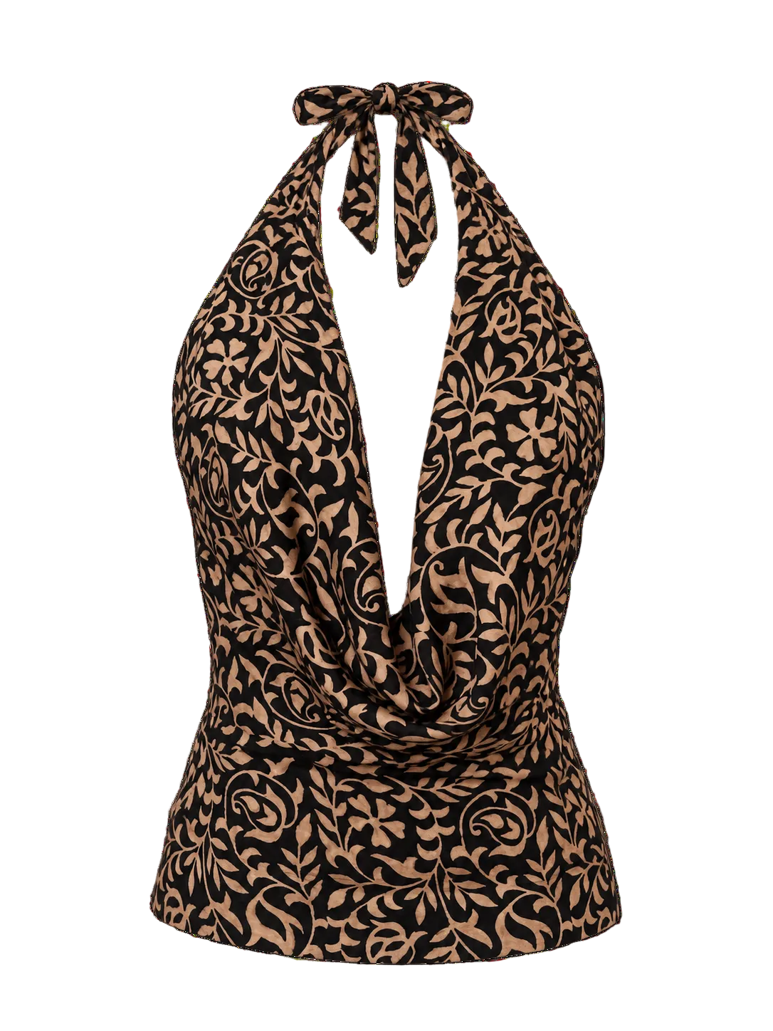 THE HALTER in black vine