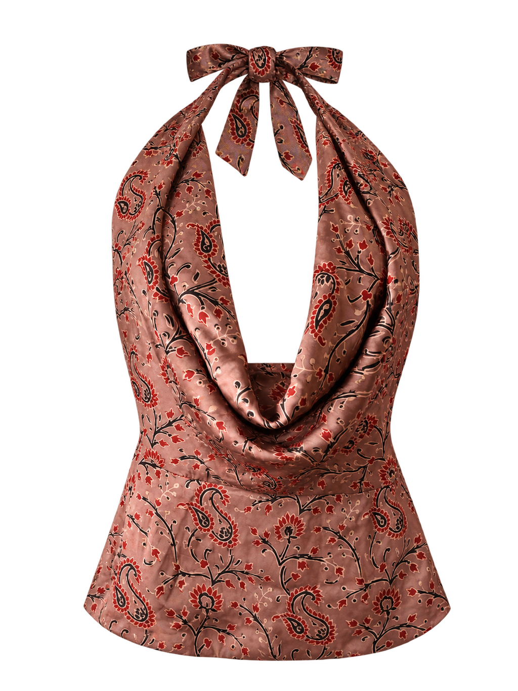 THE HALTER in paisley