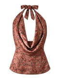 THE HALTER in paisley