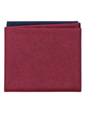 GOLD SCARF in maroon