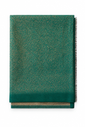 GOLD SCARF in emerald