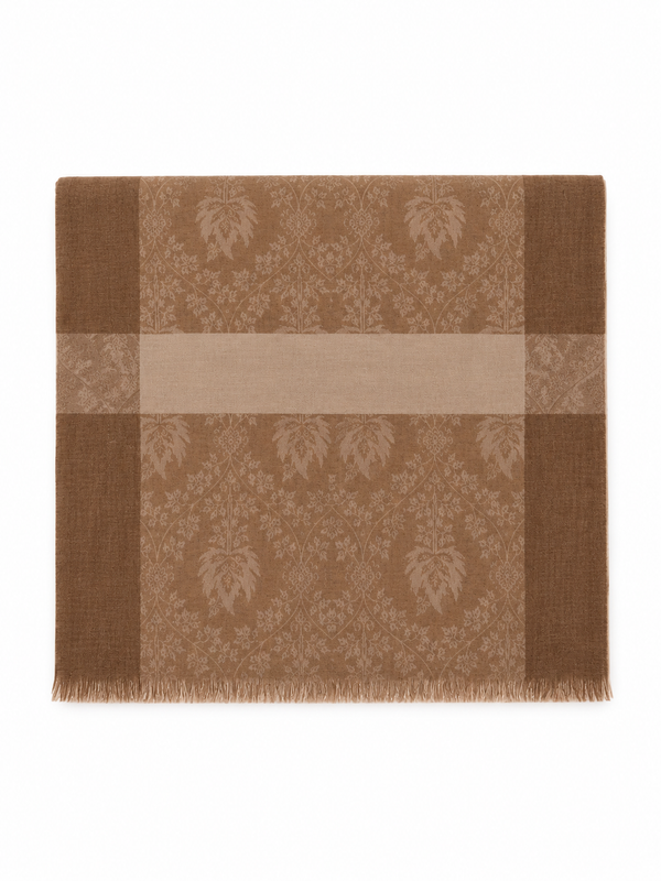 PASHMINA MOTIF COLLECTION in taupe