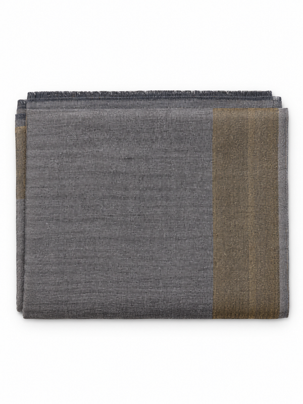 GOLD SCARF in metal
