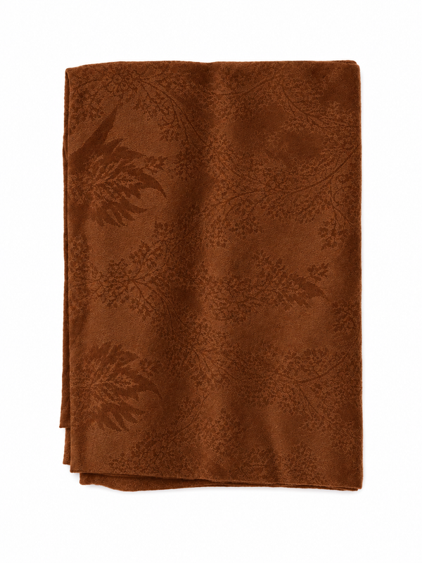PASHMINA MOTIF COLLECTION in chestnut