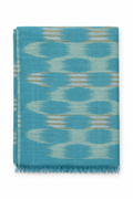 IKAT SCARF in teal