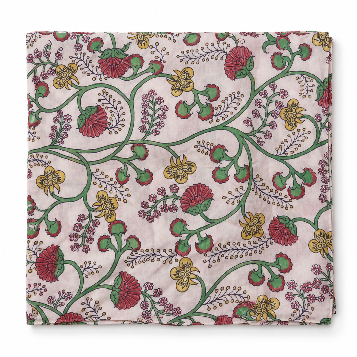 HAND-PAINTED SCARF in dust