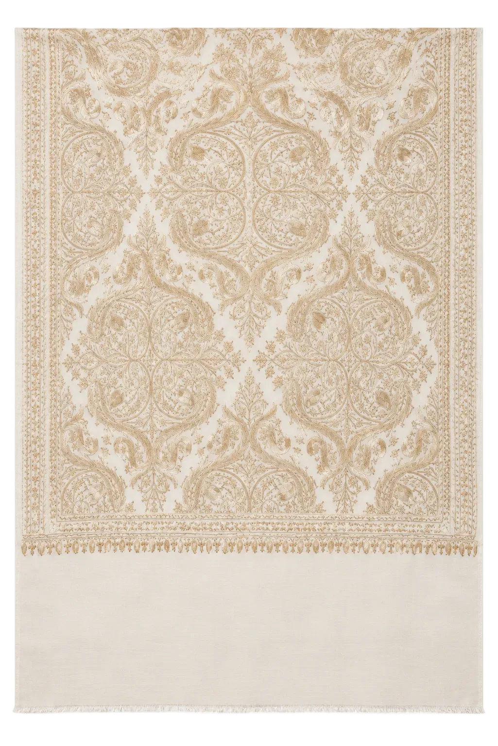 EMBROIDERED COLLECTION in white