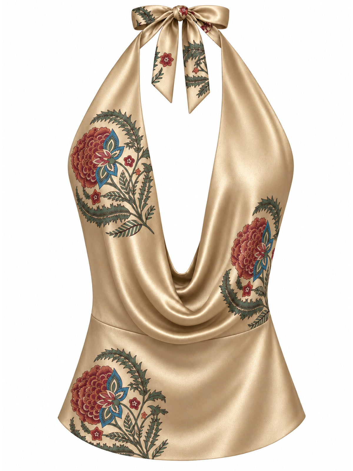 THE HALTER in gold