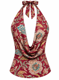 THE HALTER in scarlett
