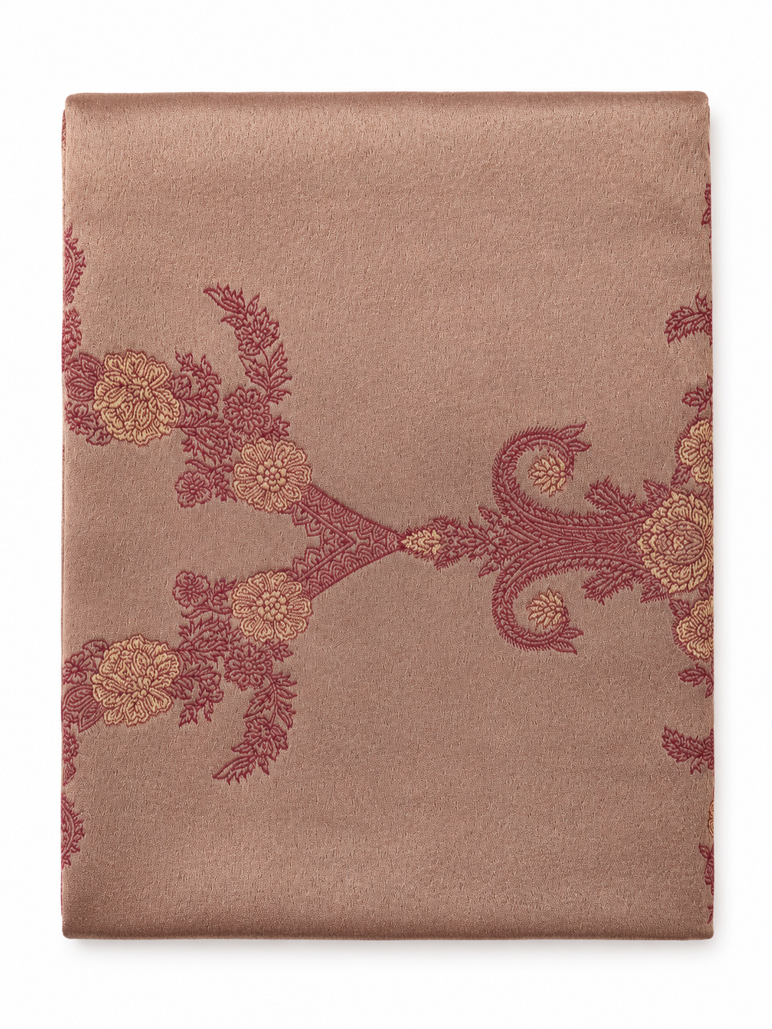 ZARI SCARF in maroon