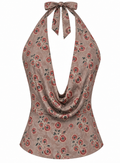 THE HALTER in mauve