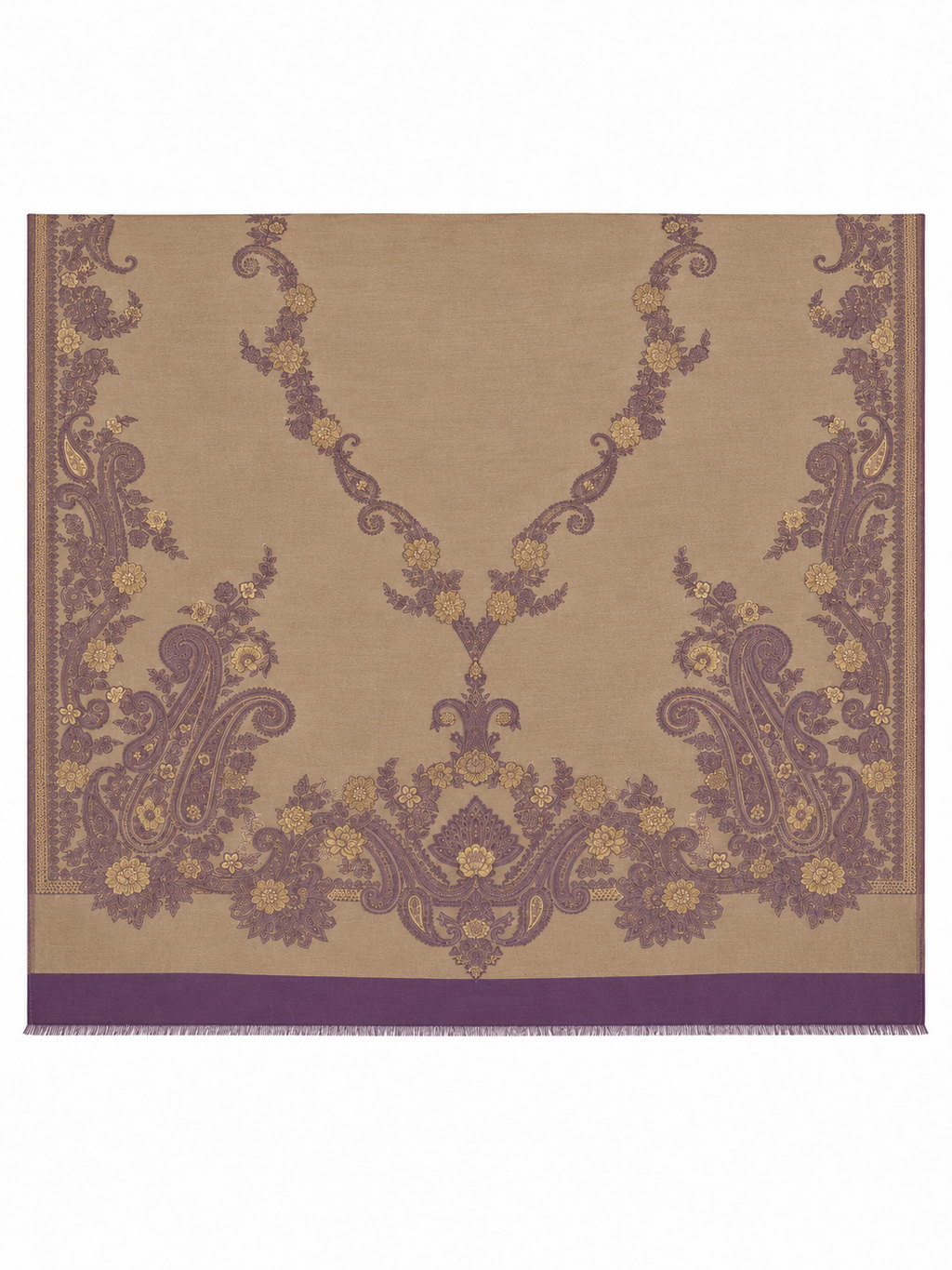ZARI SCARF in purple