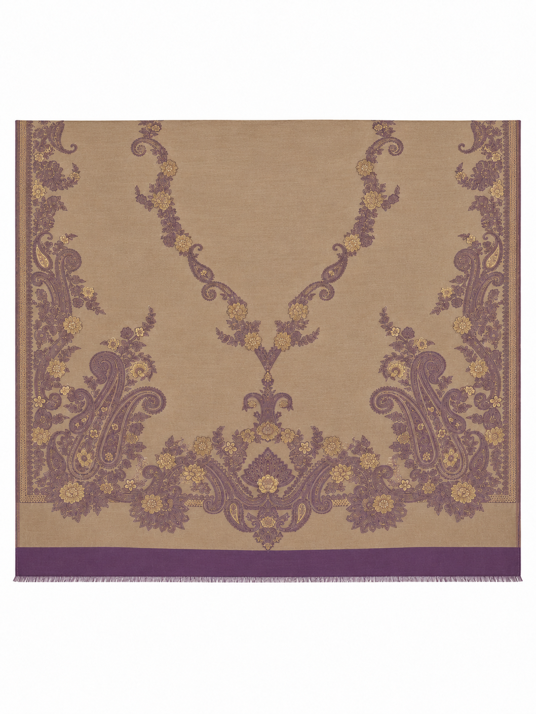 ZARI SCARF in purple