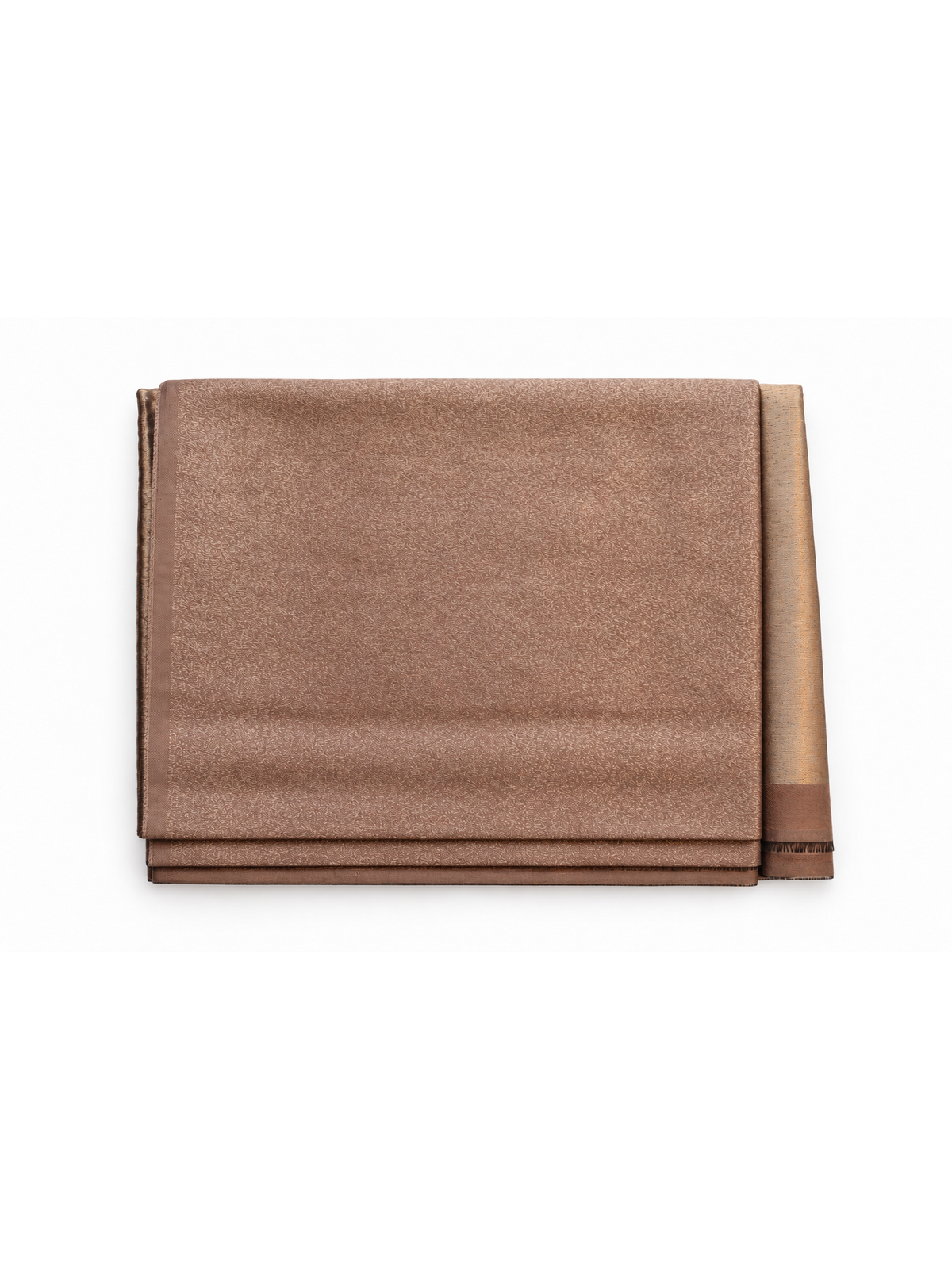 GOLD SCARF in taupe